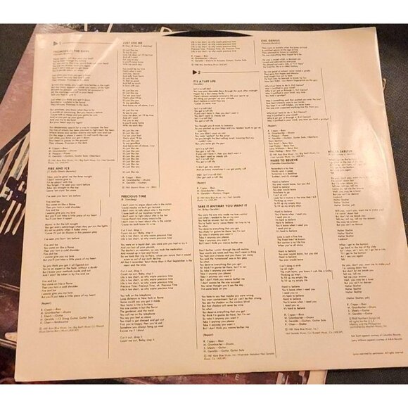 Pat Benatar "Precious Time" Vinyl Record Album 12" LP 1981 Chrysalis Rock & Roll - Picture 8 of 13